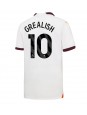 Manchester City Jack Grealish #10 Vieraspaita 2023-24 Lyhythihainen